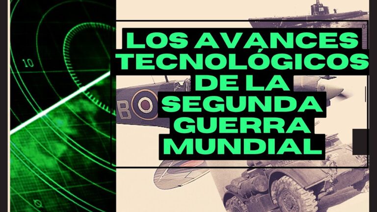 10 avances tecnológicos de la WWII