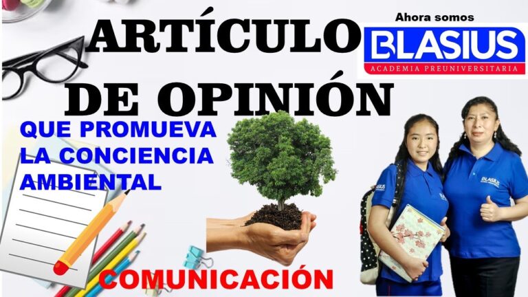 Articulos De Opinion Sobre El Medio Ambiente